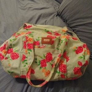 *SOLD- Pink Duffle Bag